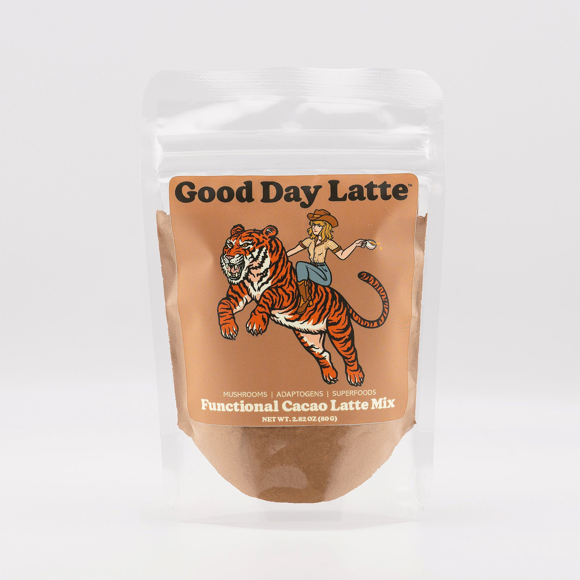 Cacao Mushroom Latte Mix with Reishi & Chaga | Good Day Latte