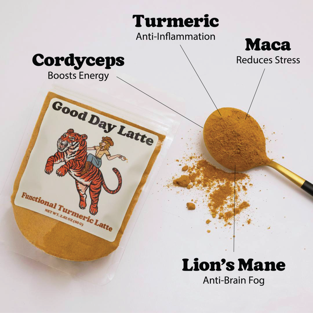 Functional Turmeric Latte Mix (10 Serving Bag)